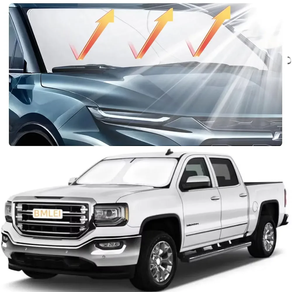 Car Sunshade UV Reflection Win - Car Sunshade Windshield Umbrella Foldable ulasan dan harga