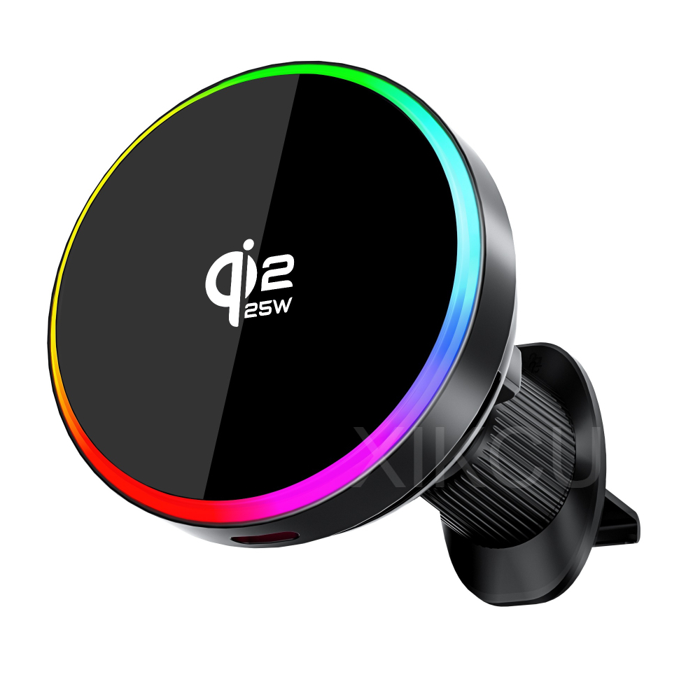 qi2.2 25W Car Wireless Charger - Magnetic Phone Holder For Car Vent ulasan dan harga