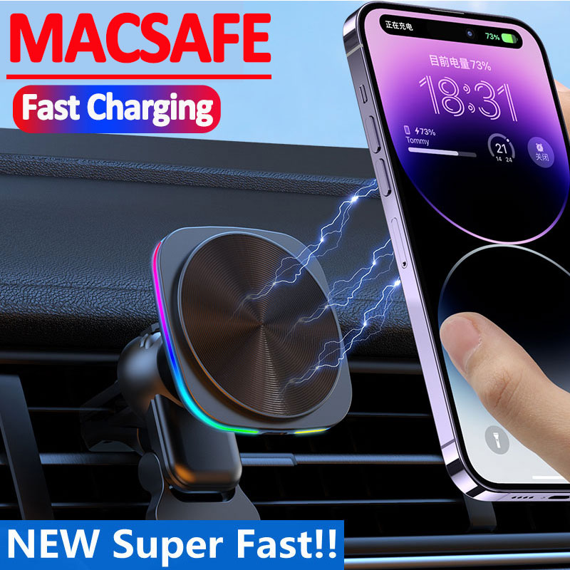 Car Fast Charging Mount Magnet - Magnetic Phone Holder For Car Vent ulasan dan harga