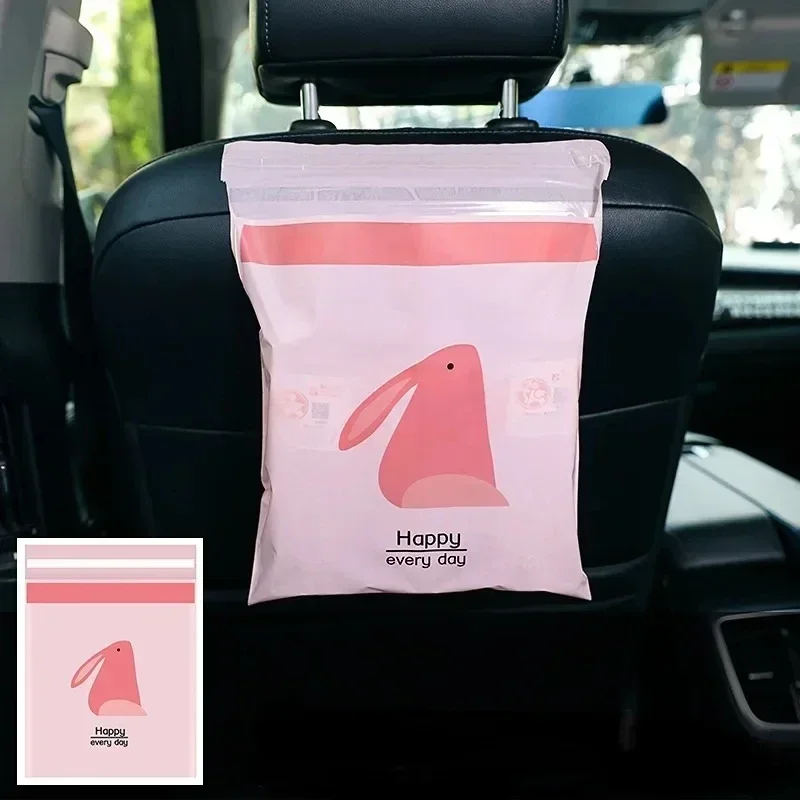 Car Trash Bag 15 Pcs Disposabl - Waterproof Car Trash Can With Lid ulasan dan harga