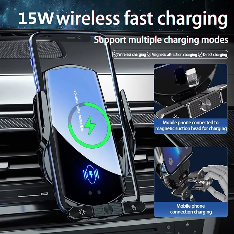 Car Wireless Charger Magnetic  - Wireless Car Charger Mount Fast Charging ulasan dan harga