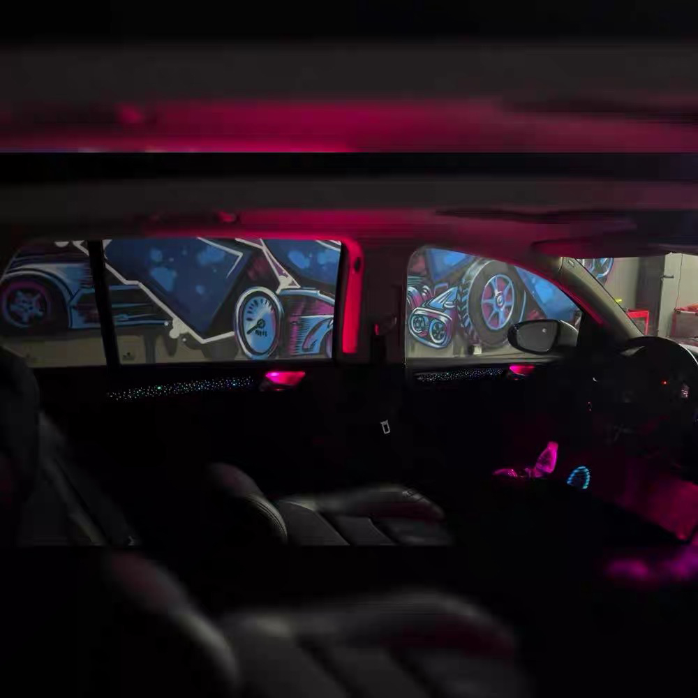 Car Interior Lighting Upgrade  - Led Ambient Interior Car Lights App Control ulasan dan harga