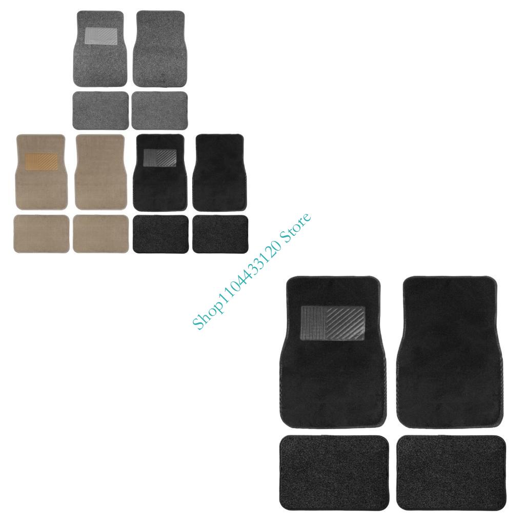 0XXD 4PCS Universal Car Floor  - Car Floor Mats Universal Waterproof Leather ulasan dan harga