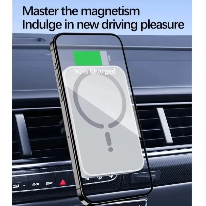 Magnetic Car Wireless Charger  - Magnetic Phone Holder For Car Vent ulasan dan harga