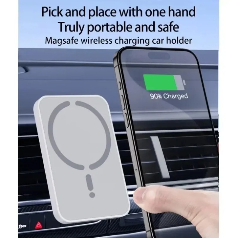 Magnetic Car Wireless Charger  - Magnetic Phone Holder For Car Vent ulasan dan harga