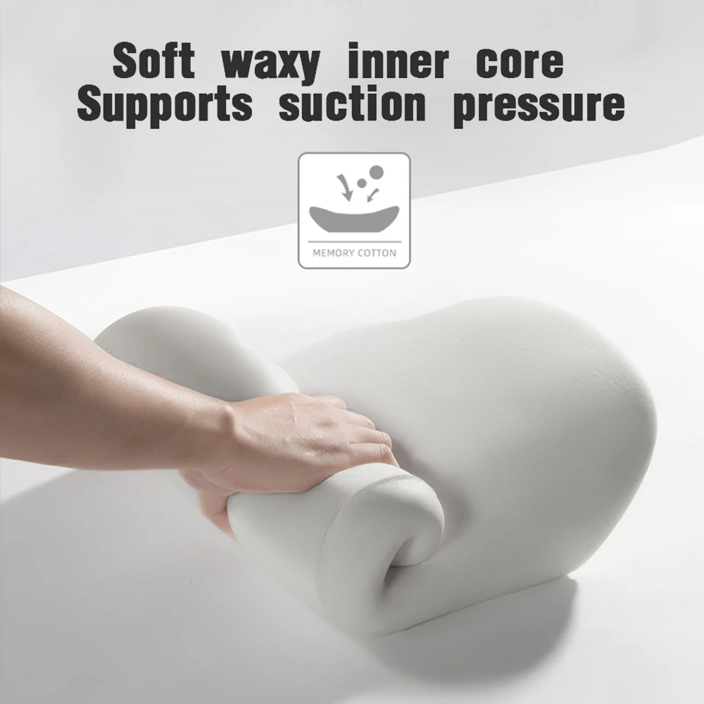 Car Memory Foam Headrest Set C - Memory Foam Car Neck Pillow Lumbar Support ulasan dan harga