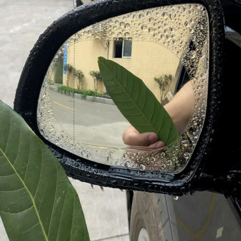 2PCS Car Sticker Rainproof Fil - Anti Glare Car Rearview Mirror Film ulasan dan harga