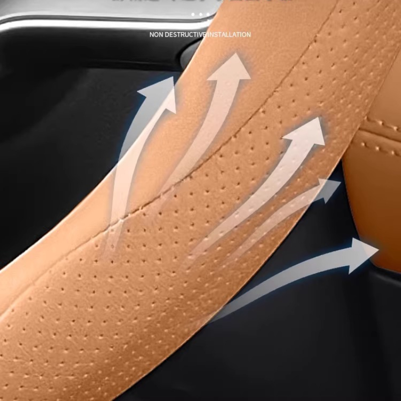 For BYD Song L DM-i Steering W - Car Steering Wheel Cover Anti Slip Breathable ulasan dan harga