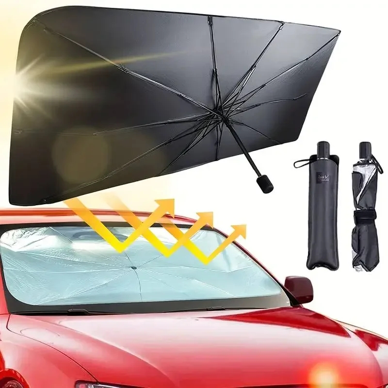 Car Windshield Sunshade Umbrel - Car Sunshade Windshield Umbrella Foldable ulasan dan harga