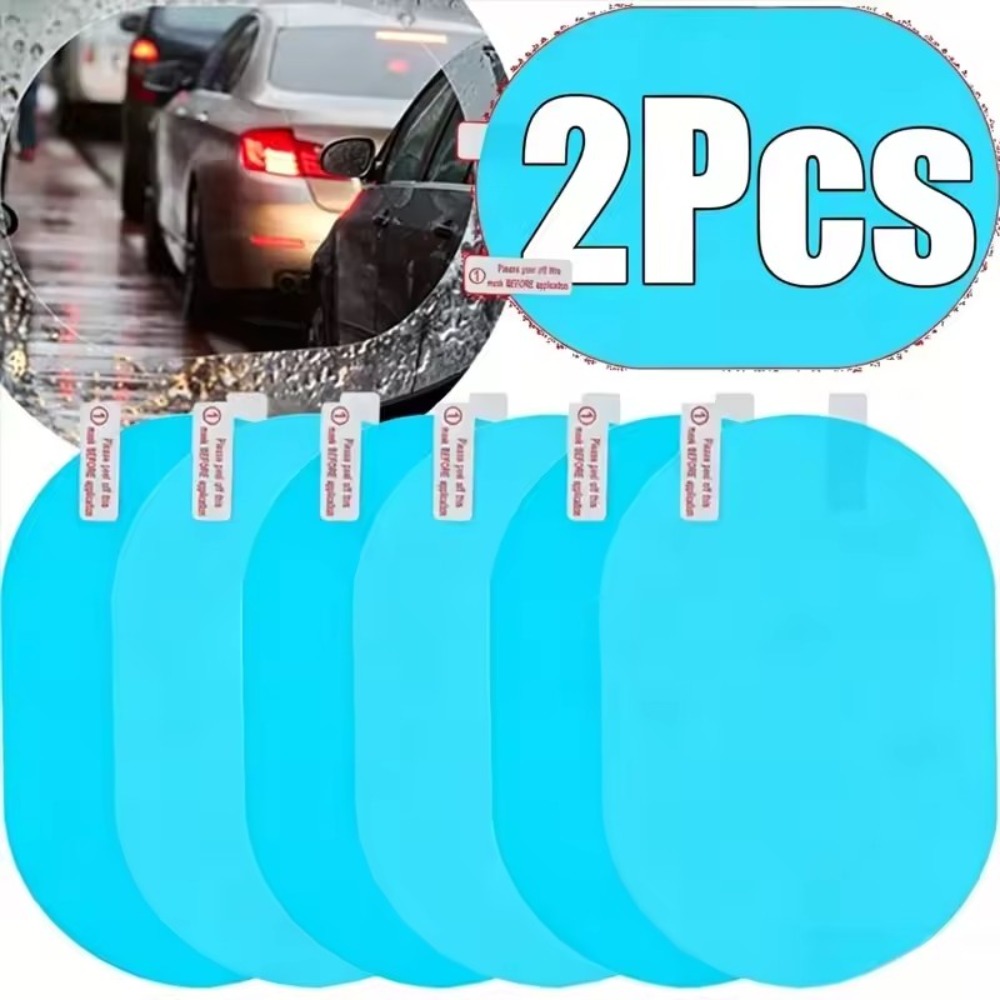 2/1pcs Universal Anti-Fog Anti - Anti Glare Car Rearview Mirror Film ulasan dan harga