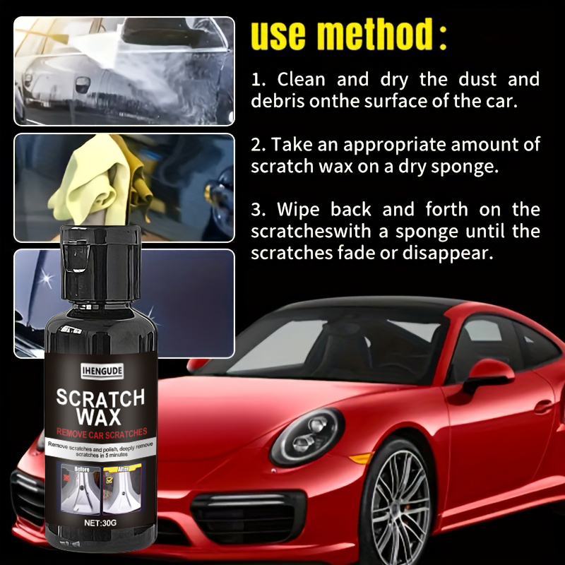 1 Piece of 30g Car Scratch Rep - Car Scratch Repair Polishing Wax Paste ulasan dan harga