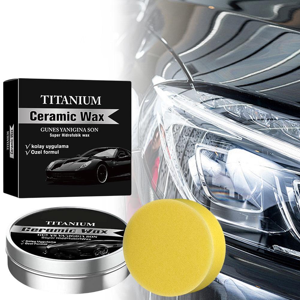 Titanium Ceramic Wax Car Coati - Car Scratch Repair Polishing Wax Paste ulasan dan harga