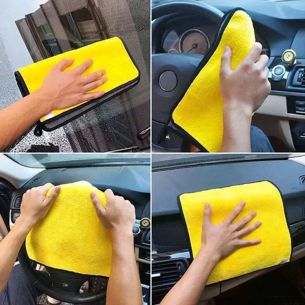 Wholesale Double Sides Car Mic - Microfiber Car Drying Towel Super Absorbent ulasan dan harga