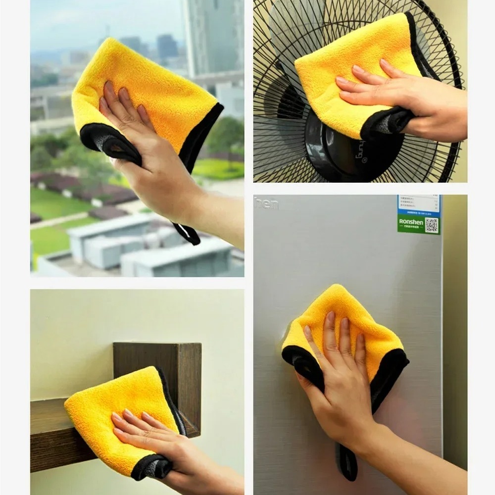 Wholesale Double Sides Car Mic - Microfiber Car Drying Towel Super Absorbent ulasan dan harga