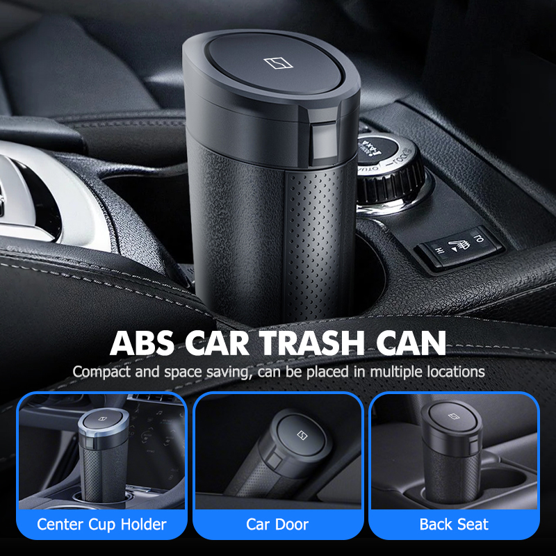 Car Rubbish Container Waterpro - Waterproof Car Trash Can With Lid ulasan dan harga