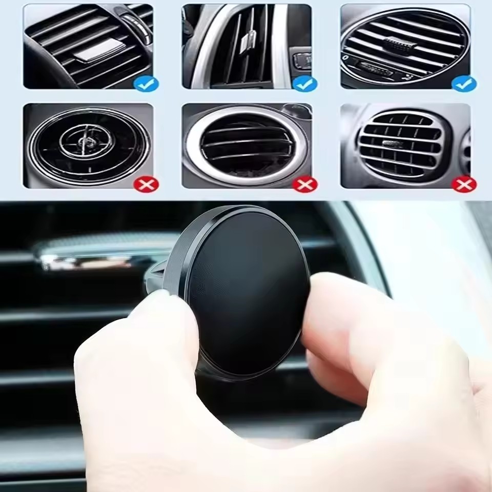 Air Vent Magnet Smartphone Mob - Magnetic Phone Holder For Car Vent ulasan dan harga