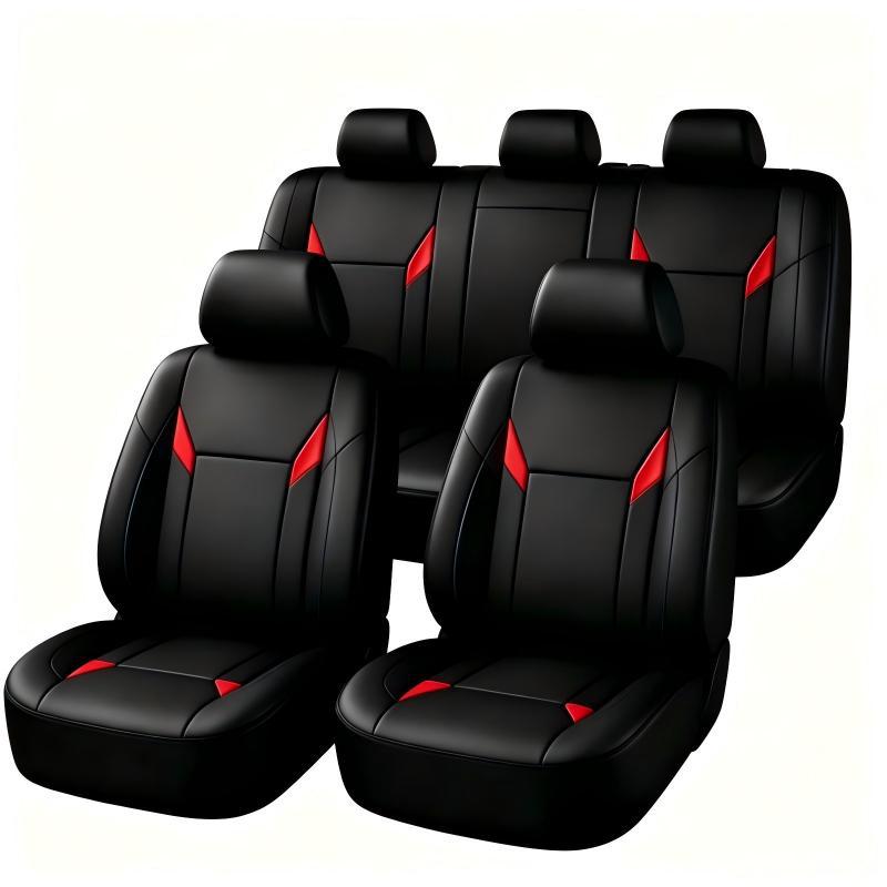 Universal Fit PU Leather Car S - Leather Car Seat Covers Full Set Universal ulasan dan harga