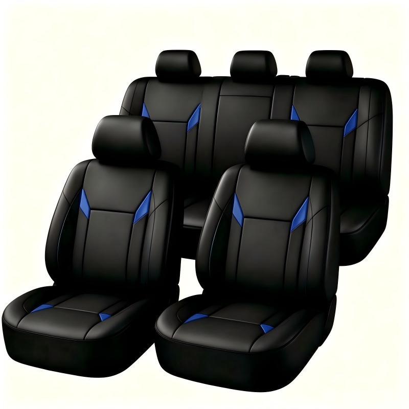 Universal Fit PU Leather Car S - Leather Car Seat Covers Full Set Universal ulasan dan harga