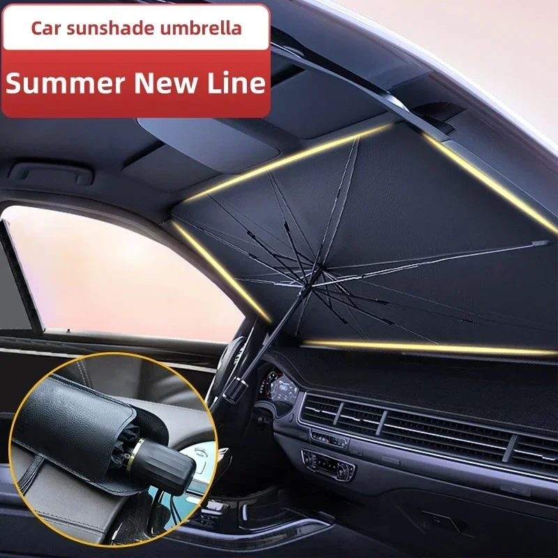 Multi Purpose Convenient Folda - Car Sunshade Windshield Umbrella Foldable ulasan dan harga
