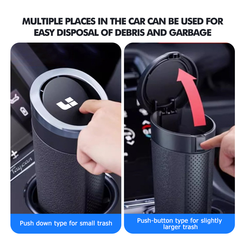 Car Trash Can Durable Waterpro - Waterproof Car Trash Can With Lid ulasan dan harga