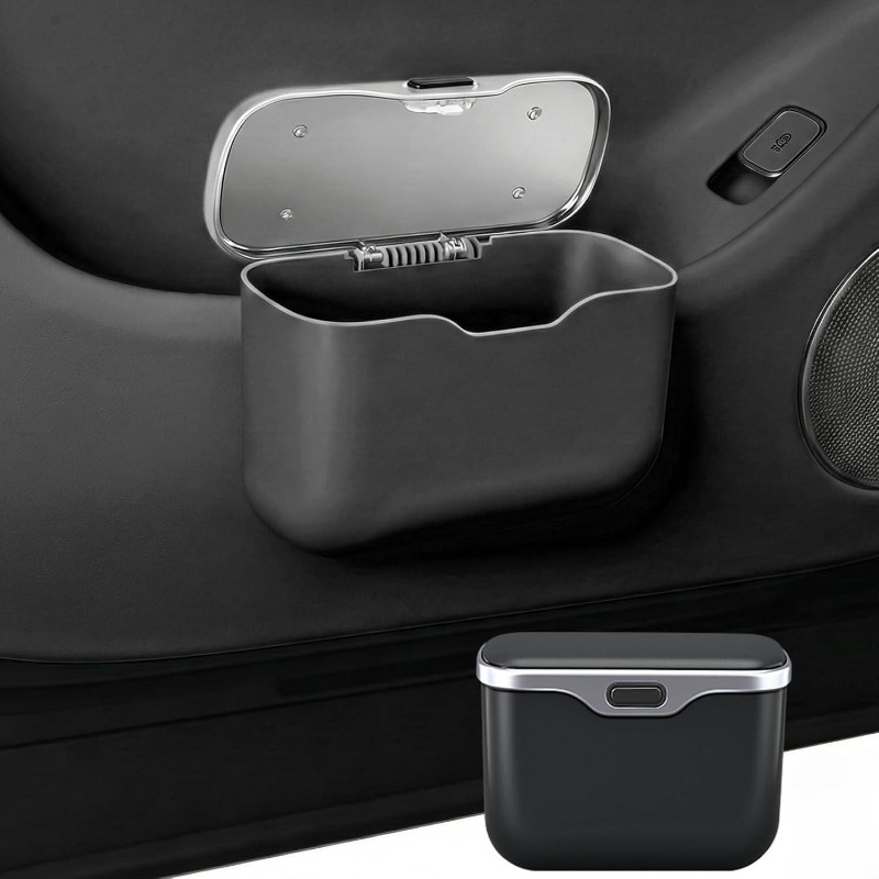 Car Trash Can with Lid  Leakpr - Waterproof Car Trash Can With Lid ulasan dan harga
