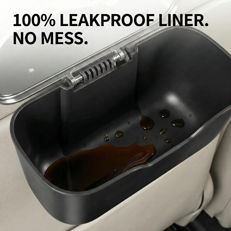Car Trash Can with Lid  Leakpr - Waterproof Car Trash Can With Lid ulasan dan harga