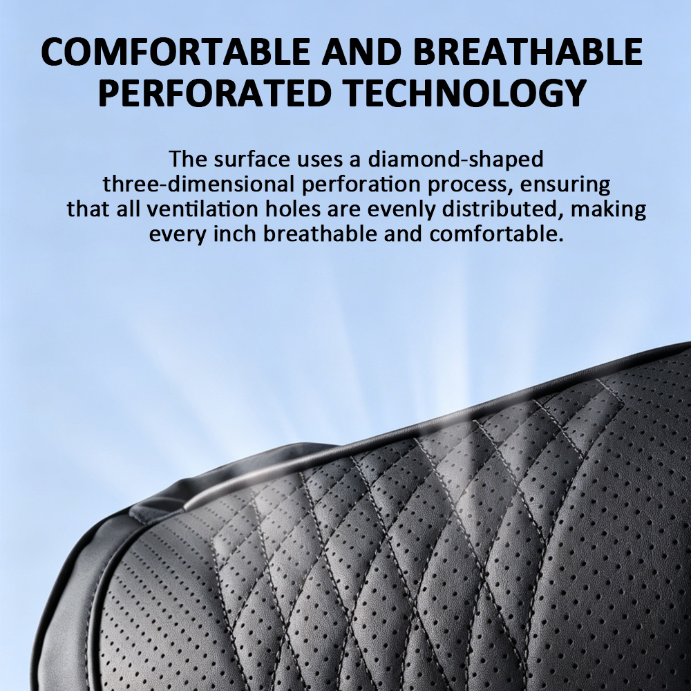 Luxurious Memory Foam Car Head - Memory Foam Car Neck Pillow Lumbar Support ulasan dan harga