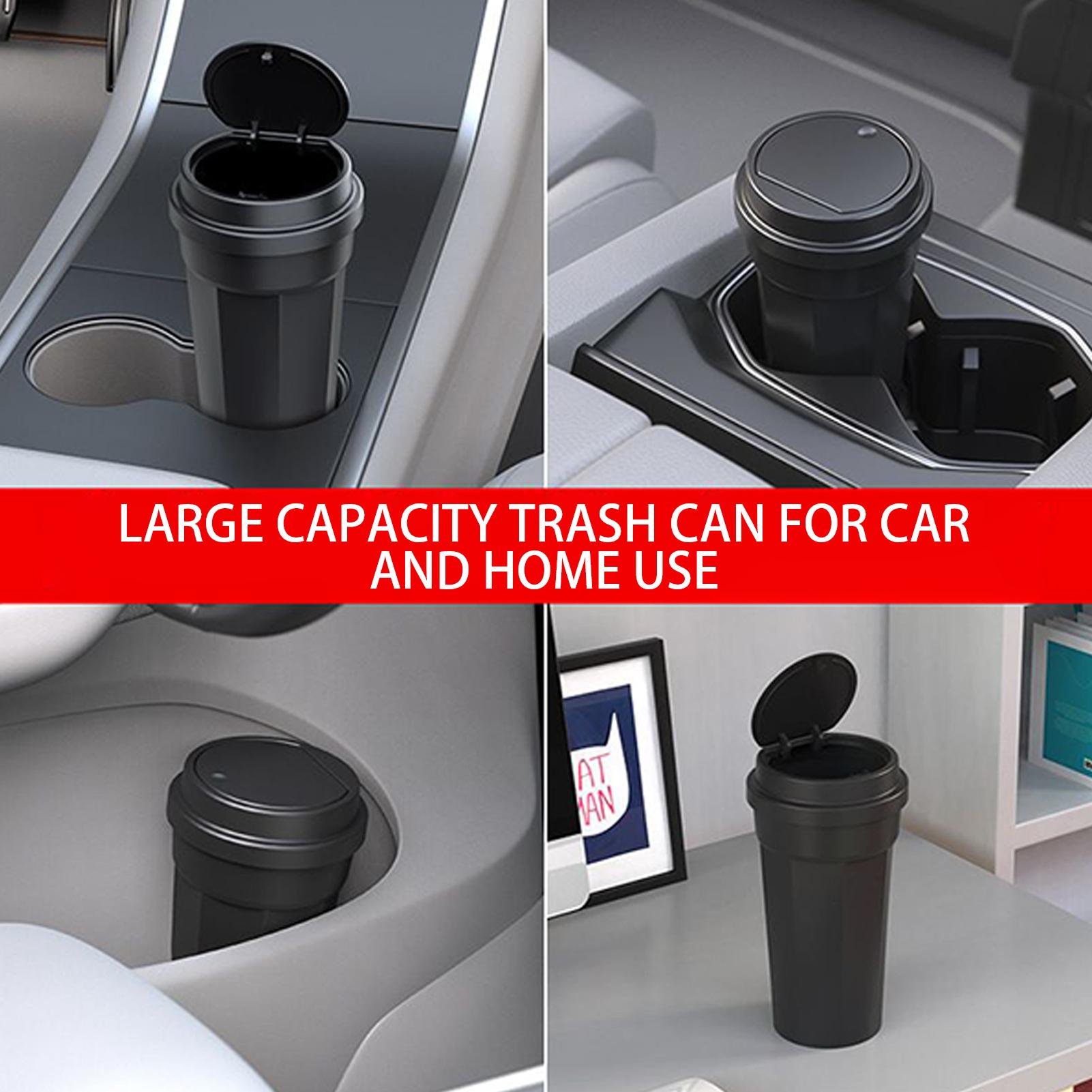 Car Garbage Can Cup Holder Mul - Waterproof Car Trash Can With Lid ulasan dan harga