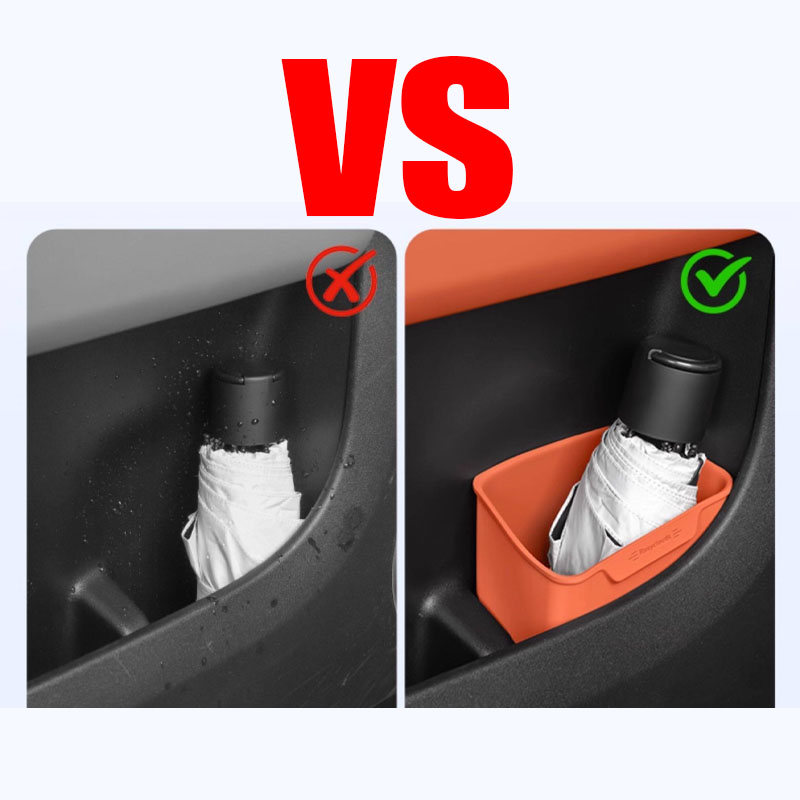 Universal Car Door Trash Can M - Waterproof Car Trash Can With Lid ulasan dan harga