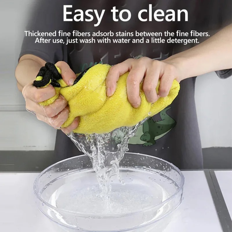 1-20pcs Thicken Microfiber Clo - Microfiber Car Drying Towel Super Absorbent ulasan dan harga