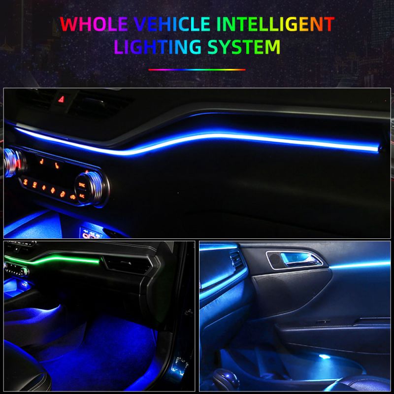 LED Car Interior Ambient Light - Led Ambient Interior Car Lights App Control ulasan dan harga