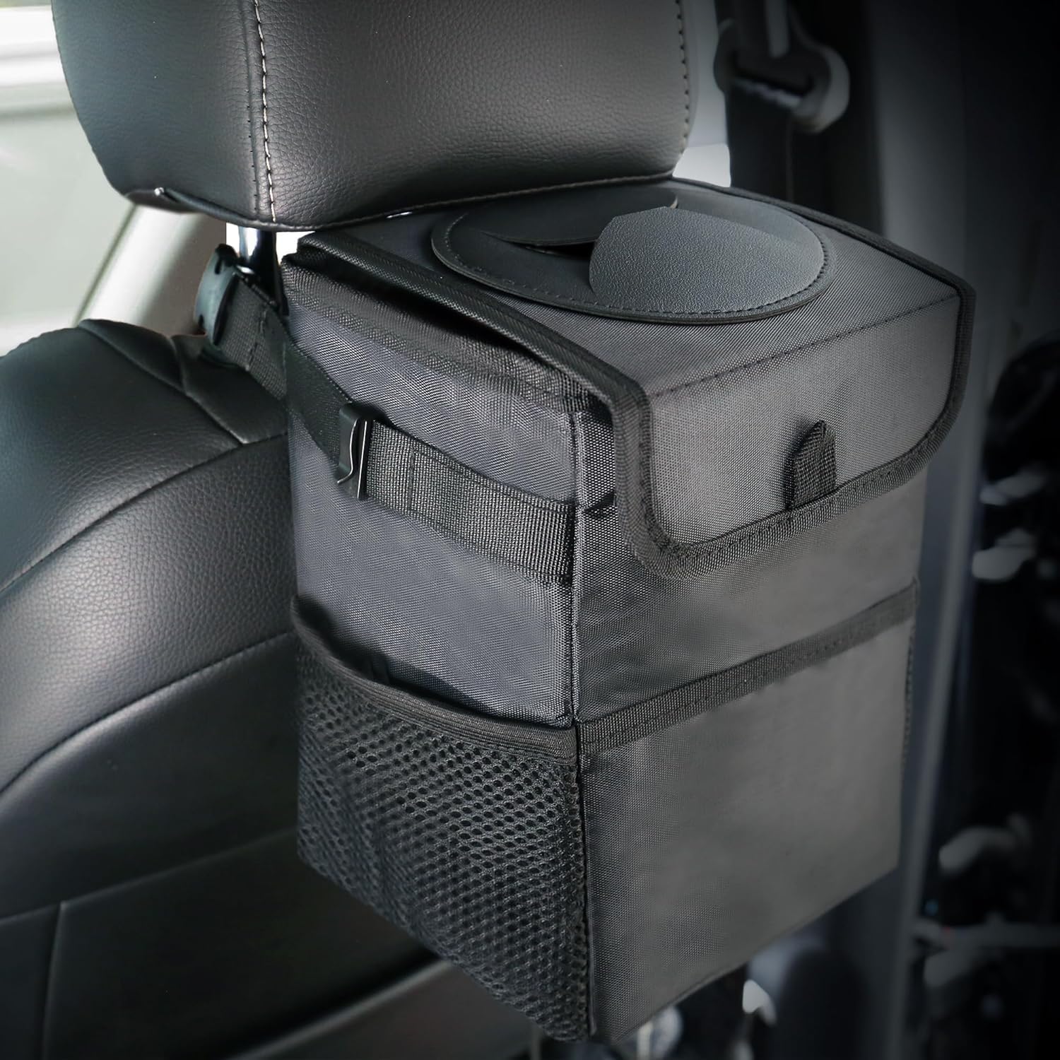 3-in-1 Car Trash Can with Lid  - Waterproof Car Trash Can With Lid ulasan dan harga