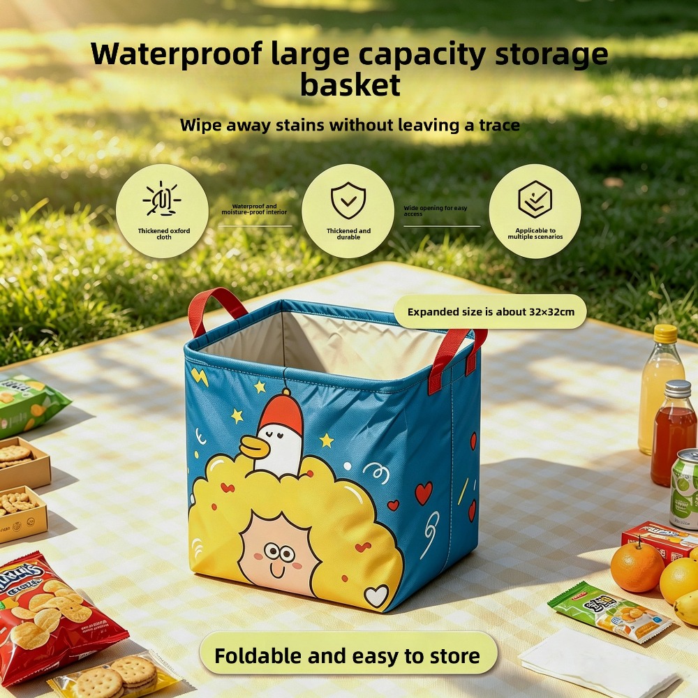 1pc Foldable Car Trunk Storage - Car Trunk Organizer Foldable Storage Box ulasan dan harga