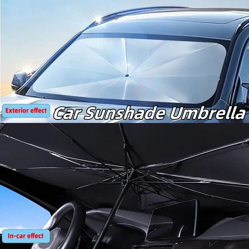 Car Sunshade Windshield Umbrel - Car Sunshade Windshield Umbrella Foldable ulasan dan harga