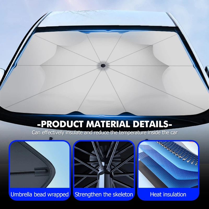 Car Sunshade Foldable Windshie - Car Sunshade Windshield Umbrella Foldable ulasan dan harga