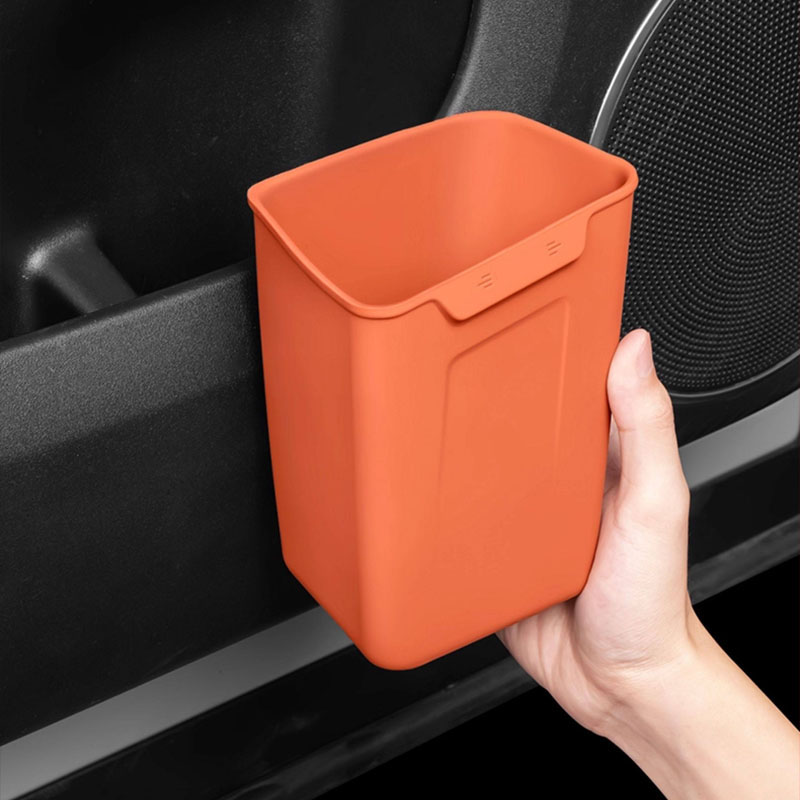 Universal Car Door Trash Can M - Waterproof Car Trash Can With Lid ulasan dan harga