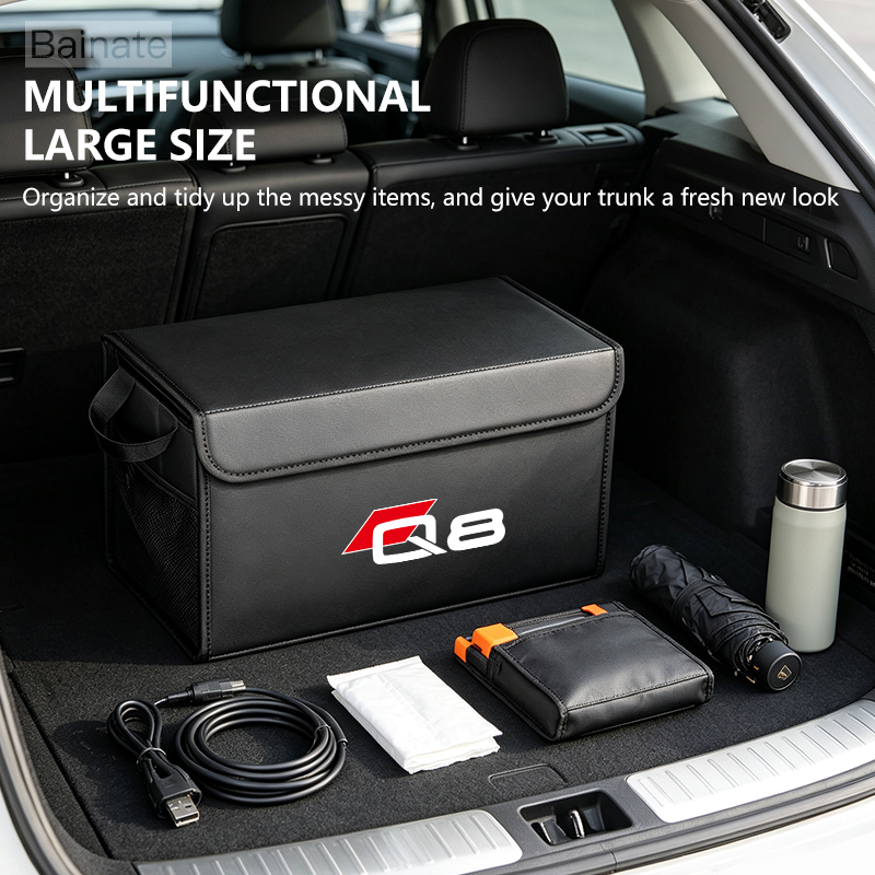 Car Trunk Storage Box For AUDI - Car Trunk Organizer Foldable Storage Box ulasan dan harga